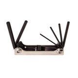 Klein Tools 70582 Folding Hex Key Set, 7Key, Metric Sizes