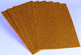 Pack of 6 A4 Size Glitter EVA Foam Sheets for Creative DIY Arts & Crafts, Party Decorations, Scrapbooking, School Crafts, Hobby