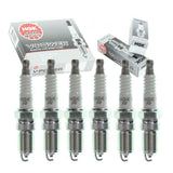 6 pc NGK V-Power Spark Plugs compatible with Ford Mustang 3.8L 3.9L V6 1998-2004