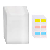 TRENDIVIBE 36Pcs Scrapbook Paper Storage Organizer Versatile Practical Semi Transparent