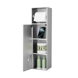 BARONAGE Recessed Toilet Paper Holder with 3 Storage, Over-Mounted Toilets Roll Holders 24 Inch, Stainless Steel Toilet Tissue H