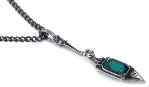 Alchemy Gothic Sucre Vert Absinthe Spoon Pendant W/Necklace [Jewelry] Alchem.