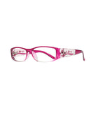 EYEBOGO Kaylee Fashion Reading Glasses for Women, Women's Ladies Classy Comfortable Readers (Pink, 2.75)