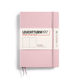 LEUCHTTURM1917 - Notebook Hardcover Medium A5-251 Numbered Pages for Writing and Journaling (Powder, Plain)