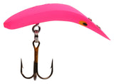 Yakima Bait Flatfish F3 High Action Plug, 1 1/4Inch, Pink Fluorescent