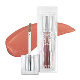 TIRTIR Waterism Tinted Lip Gloss #08 Summer Pumpkin, 0.14 Fl Oz - Kiss Ready Lipgloss, 12H Long Lasting Non Sticky Natural Tinte