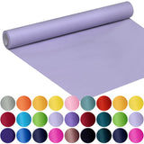 SMART&CASUAL 17.8 x 760 (63) Light Purple Kraft Craft Paper Roll for Gift Wrapping Bulletin Board Bouquet Flower Kids Art Packi