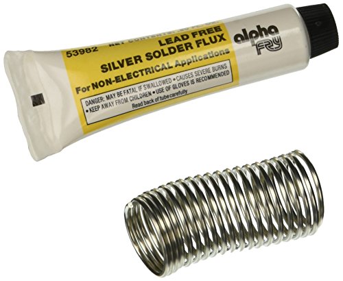 Alpha Fry 53982 Am53982 Cookson Elect Lead-Free Silver Solder And Flux Kit