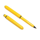 Pokka Pocket Pen 8 pack. Compact, lightweight, affordable pocket pens (Kanary Yellow)