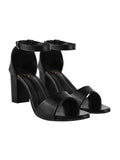 Shoetopia Girls Heel-1313 Black Heeled Sandal - 3 Uk (Girls-Heel-1313-Black),Black,3,B0CQK4W9SS