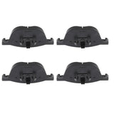ECCPP D1294-8411 Front Semi Metallic Disc Brake Pad Set Fit For BMW X4 2016-2017,For X5 2007-2017,For X6 2008-2017