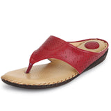 Ortho Joy Doctor Slippers | Soft Fancy Chappal For Women | Comfortable Footwear For Women,Maroon,8,B0B4NQ8D55