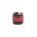 E-Z LOK Threaded Insert for Metal 12L14 Carbon Steel Thread Inserts M5-0.8 Internal Threads, M8x1.25 External Threads, 7.49 mm L
