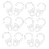 DIYEAH 30pcs Durable Rings for Seamless Drapery Installation for Shower Curtains and Home Effortless Attachment for Metal Rods