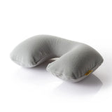 Travel Blue Comfi Travel Neck Pillow, Soft Fleece UShaped Neck Support Pillow For Airplane, Car & Train Travel, Grey