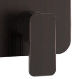 Pulse Showerspas 3007-Rivd-Mb Two Way Tru-Temp Pressure Balance 1/2 Rough-In Valve With Square Oil-Rubbed Bronze Trim Kit