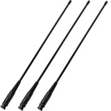 Replacement BNC Antenna HYS-771N Dual Band VHF/UHF 144MHz/430MHz Handheld Radio Antenna for V8 V80 V80E V82 V85 F3S