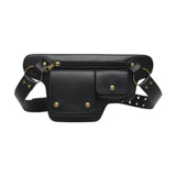 Calandis Waist Pack Punk Style Hip Bag Wallet Waist Bag For Travel Fishing Hiking Black | Backpacks, Bags & Briefcases | Mens Ac