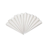 Radhe Fashion White Glue Cones For Arts And Crafts, Lippan Art And Decoration Pack Of 12