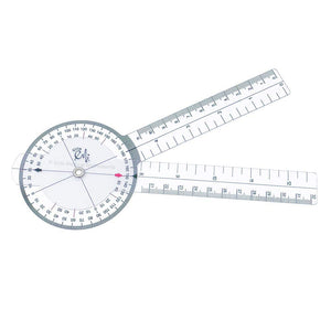 12 and 8 Goniometer Set from Elite Medical Instruments USA - Two-Piece Kit EGM-427