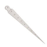 1-15mm/1/32-5/8 Stainless Taper Welding Gauge Test Ulnar Welder Inspection Inch & Metric for Measuring of Cylindrical Bores