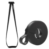 TRENDYNEST Looped Pullup Assist Band Flat Pull up Assistance Band Wide Workout Resistance Bands Reinforced, Black 85 Lbs
