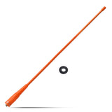 HYS-771N 15.6inch VHF/UHF Dual Band 144/430Mhz SMA-Female Antenna for Kenwood TK-360 TK-370 Baofeng/Pufeng UV-5R BF-F8+ SMA Male