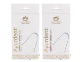Maharishi Ayurveda Ayurdent Tongue Cleaner For Kids Ages 10+ And Adults Premium Ayurvedic Silver Oral Hygiene Tongue Scraper T