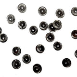 The Design Cart Silver Circular Sequins Ntc2603032, 500 Grams, 6 mm Sequins for Embroidery Work, Jewellery Making, Designing, Em