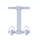 TRENDYNEST Pedal Resistance Band MultiFunction Pedal Exerciser Portable Exercise Pull Rope for Beginners, Women, MidSection Tr