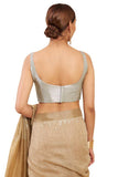 Soch Womens Grey Tissue Sleeveless Blouse Grey 34
