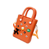 Calandis Hole Bag Handheld Portable With Hole Crossbody Bag For Beach Travel Shopping Orange | Womens Handbags & Bags