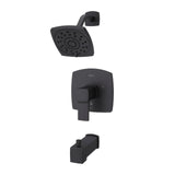 Pfister LG898DAB Deckard Tub and Shower Trim, Matte Black