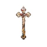13 Inches High, Mary Mother of Jesus and Holy Trinity Crucifix