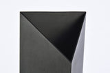 Living District Raine 1-Light Modern Style Aluminum Led Wall Sconce - Black