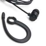 LINHUIPAD Single Side Earphone in-Ear Stereo to Mono Earbuds,3.5mm Plug Ear Hook Earpiece,Compatible Android Smartphones MP3 Pla