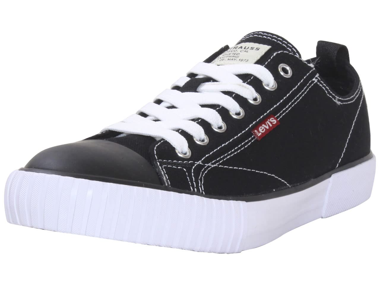 Levi's Men's Sneaker, Black, 9.5