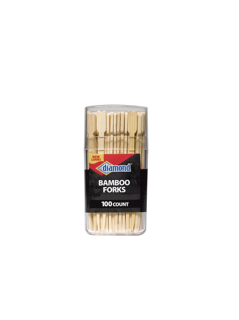 100-ct DIAMOND BAMBOO FORKS