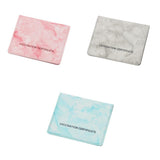 Merishopp 3 Pieces Vaccination Card Protector Slim Wallet For Documents Blue Pink Gray| Trendy | Comfortable | Fashionable | Sof
