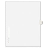 Avery Individually Numbered Legal Index Dividers