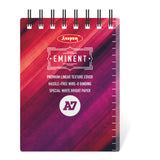 Anupam Eminent 1 Subject Notebook A7, 70 Gsm, 80 Sheets (160 Pages),College Ruled Spiral Subject Notebook For Work, School Suppl