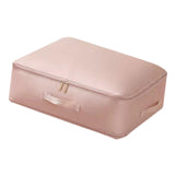 Ilsmysutra Compression Packing Cube Luggage Organizer Bag For Blankets Packaging Pillow L Pink | Household Supplies & Cleaning |