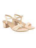 Shoetopia Girls Girls-Heel-1700 Cream Heeled Sandal - 7 Uk (Girls-Heel-1700-Cream),Cream,7,B0CQK54DLQ