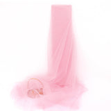 HAVII 63 x 10Yards Light Pink Tulle Fabric Rolls Bolt for Tutu Tulle Skirt Wedding Arch Drapes Party Backdrop Decor DIY Sewing C