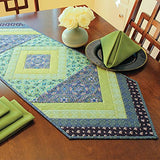 June Tailor Quilt As You Go Table Runner Quilt Pattern Morning Blend