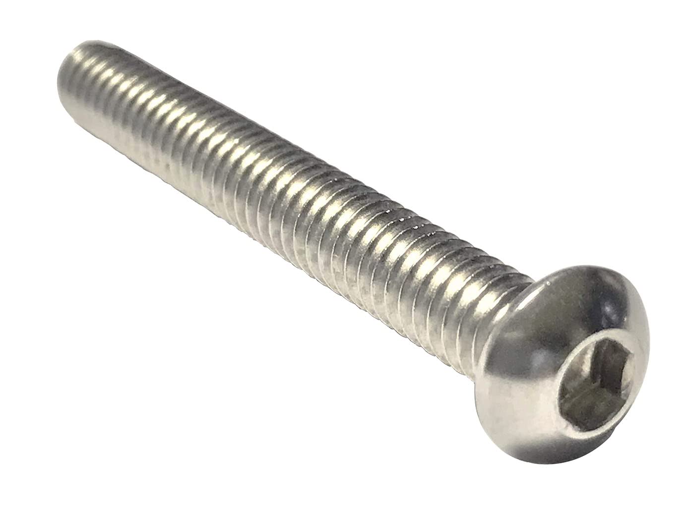 1/4-20 x 2 Inch Socket Head Cap Screws Bolts,Stainless Steel 18-8 (304),Allen Socket Drive,Fully Threaded,10 PCS