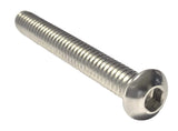 1/4-20 x 2 Inch Socket Head Cap Screws Bolts,Stainless Steel 18-8 (304),Allen Socket Drive,Fully Threaded,10 PCS