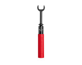 Jonard Tools TWAF-5875 Torque Wrench, Full Head 5/8, 75 in-lb - CATV/Coax/VDV Tool with Audible Click, Angled Head, Cushion Grip