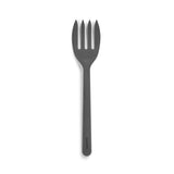GreenPan Silicone Ultimate Fork, Mixing Stirring Serving, Cooking Kitchen Utensil, Flexible Rubber Nonstick Cookware, Rigid Stee