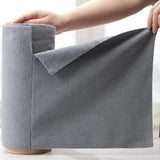 Aider Microfiber Cleaning Cloth Roll (20 Sheets) Tearable, Reusable & Ultra Absorbent, LintFree Kitchen Cleaning Cloth, Washa
